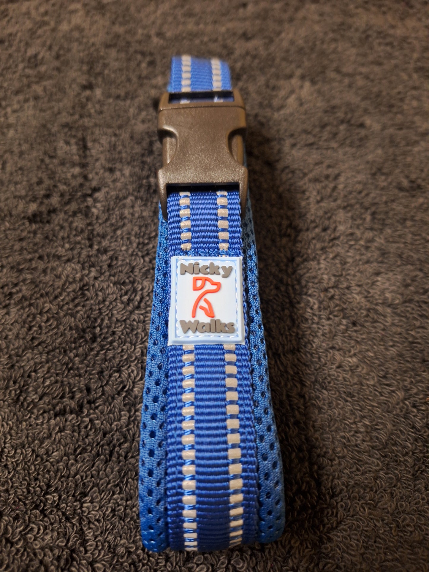 Nicky Walks Collars S Navy