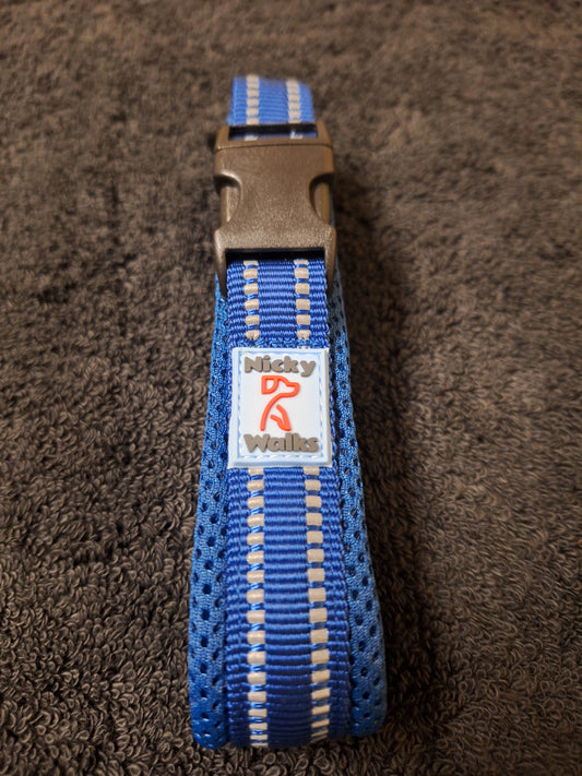 Nicky Walks Collars S Navy