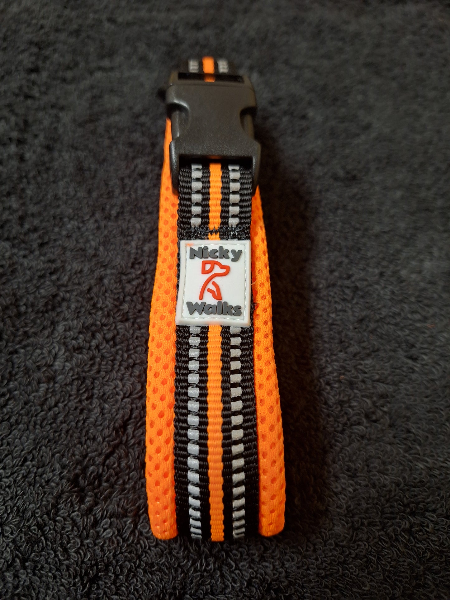 Nicky Walks Collars S Orange