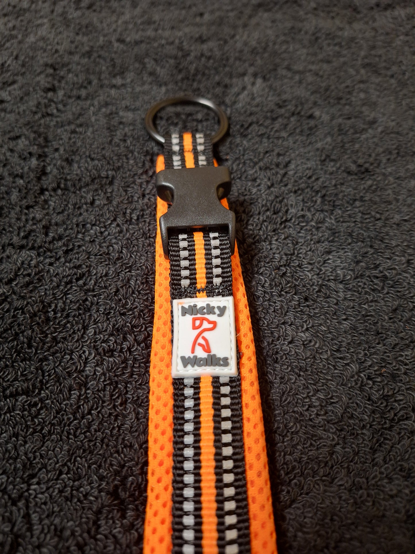Nicky Walks Collars S Orange