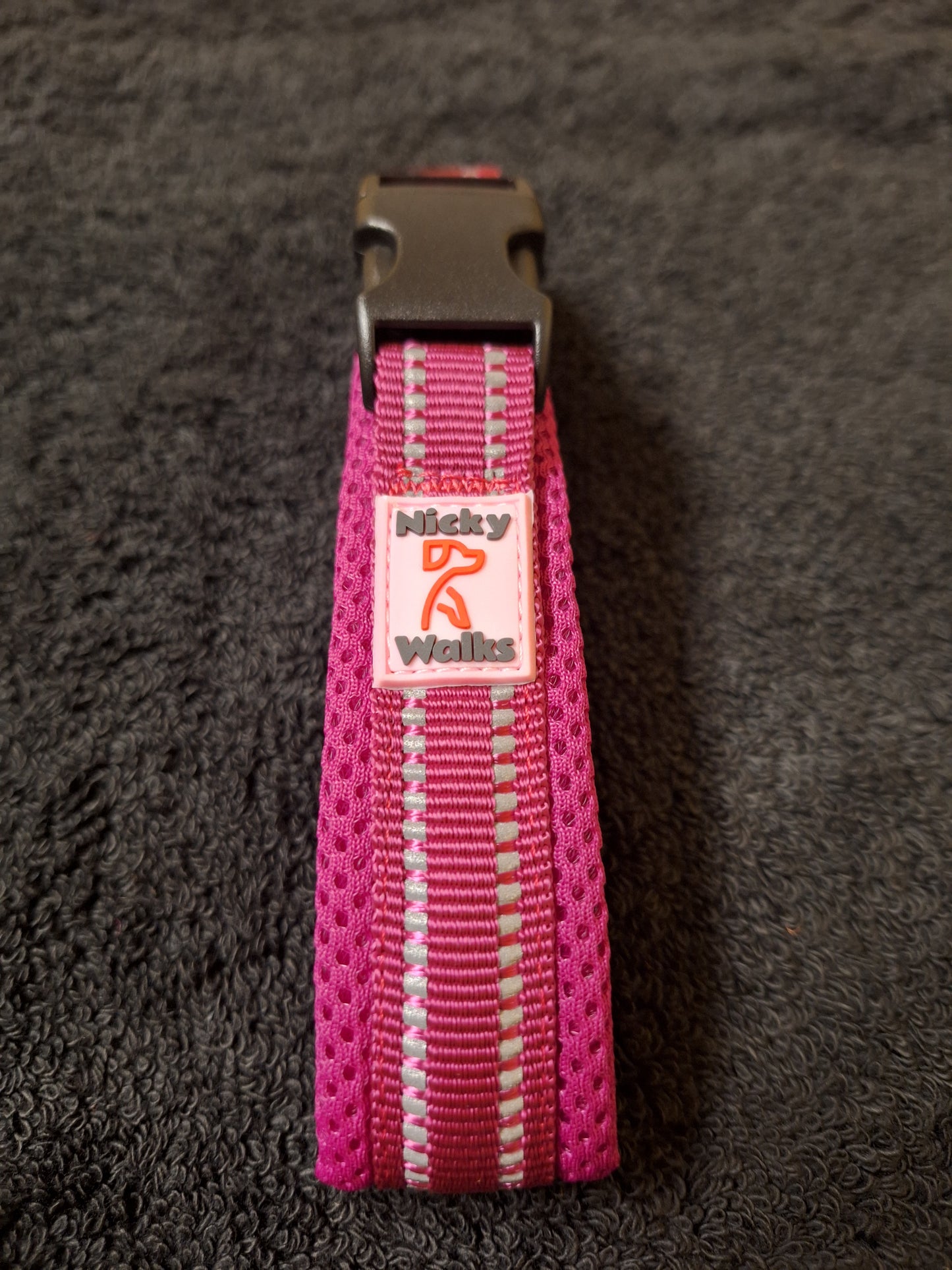 Nicky Walks Collars S Magenta
