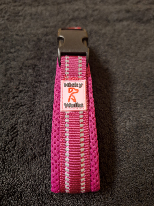 Nicky Walks Collars S Magenta