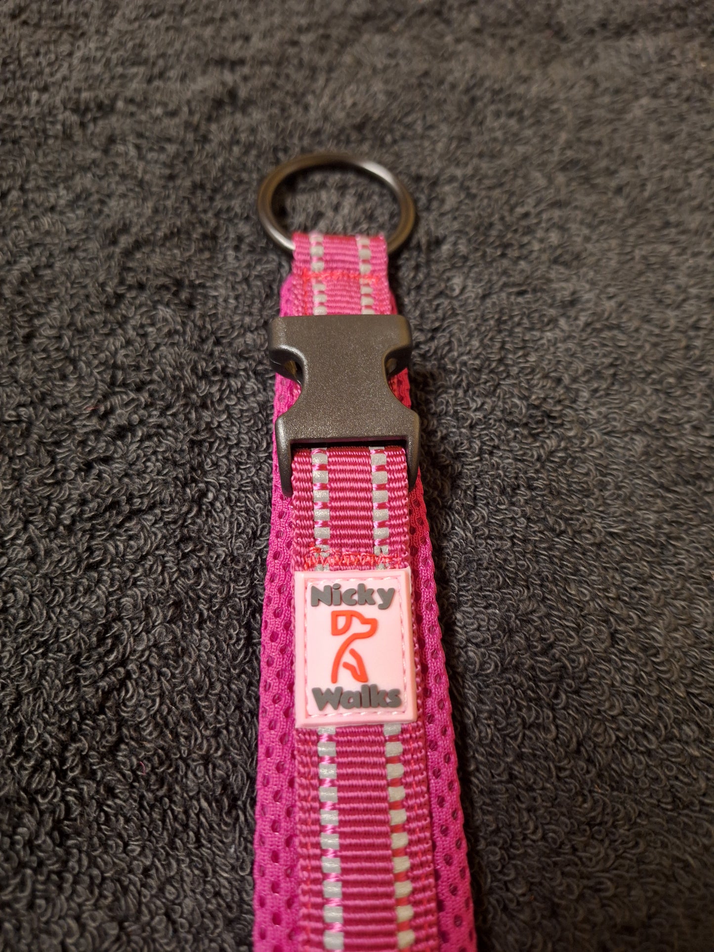 Nicky Walks Collars S Magenta