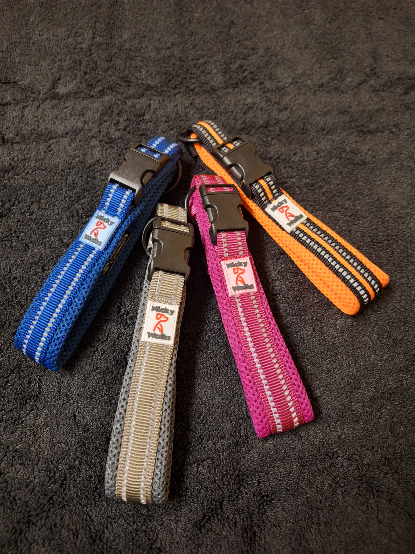 Nicky Walks Collars M Navy