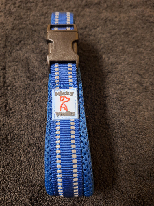 Nicky Walks Collars M Navy