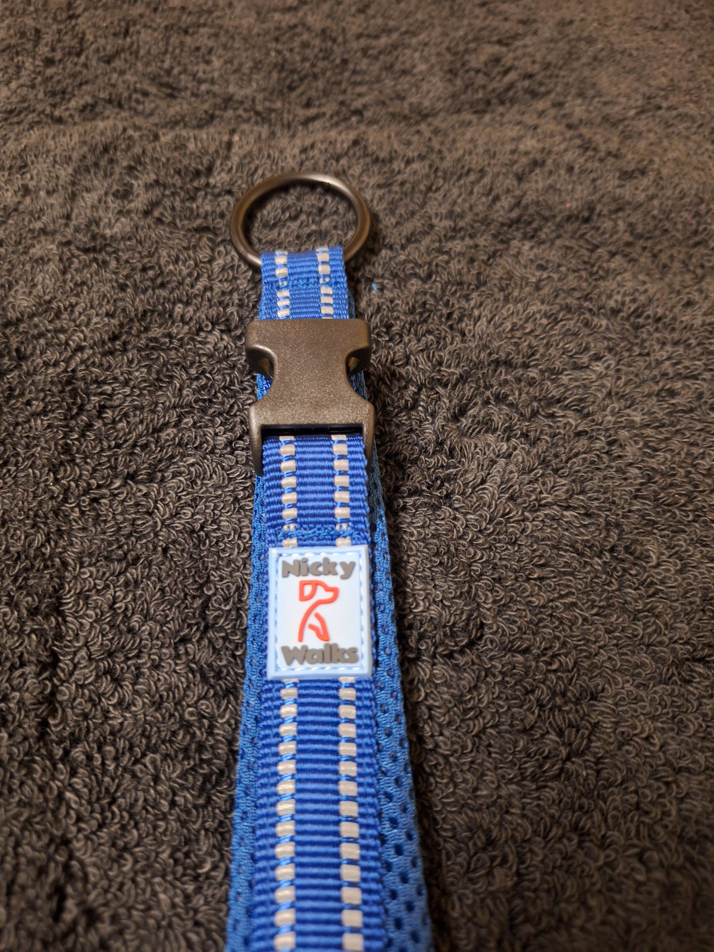 Nicky Walks Collars M Navy