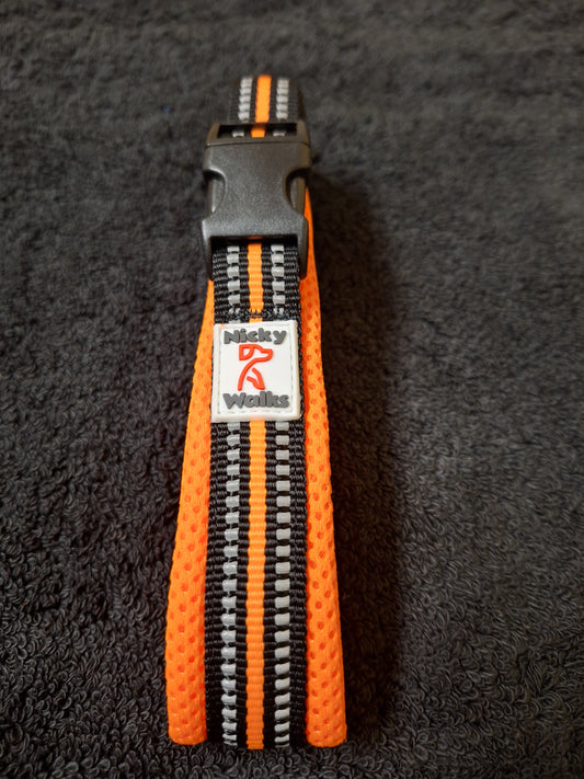 Nicky Walks Collars M Orange