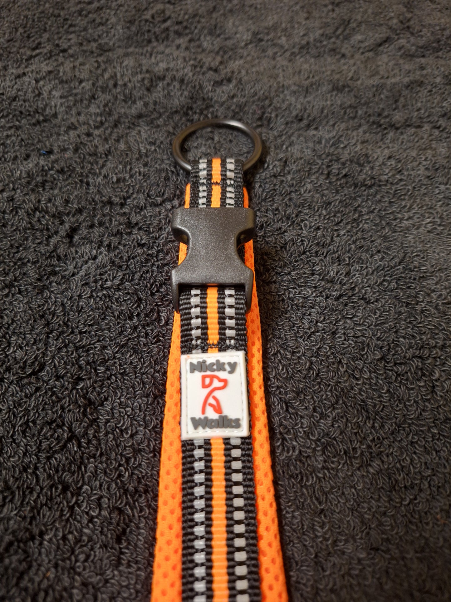 Nicky Walks Collars M Orange
