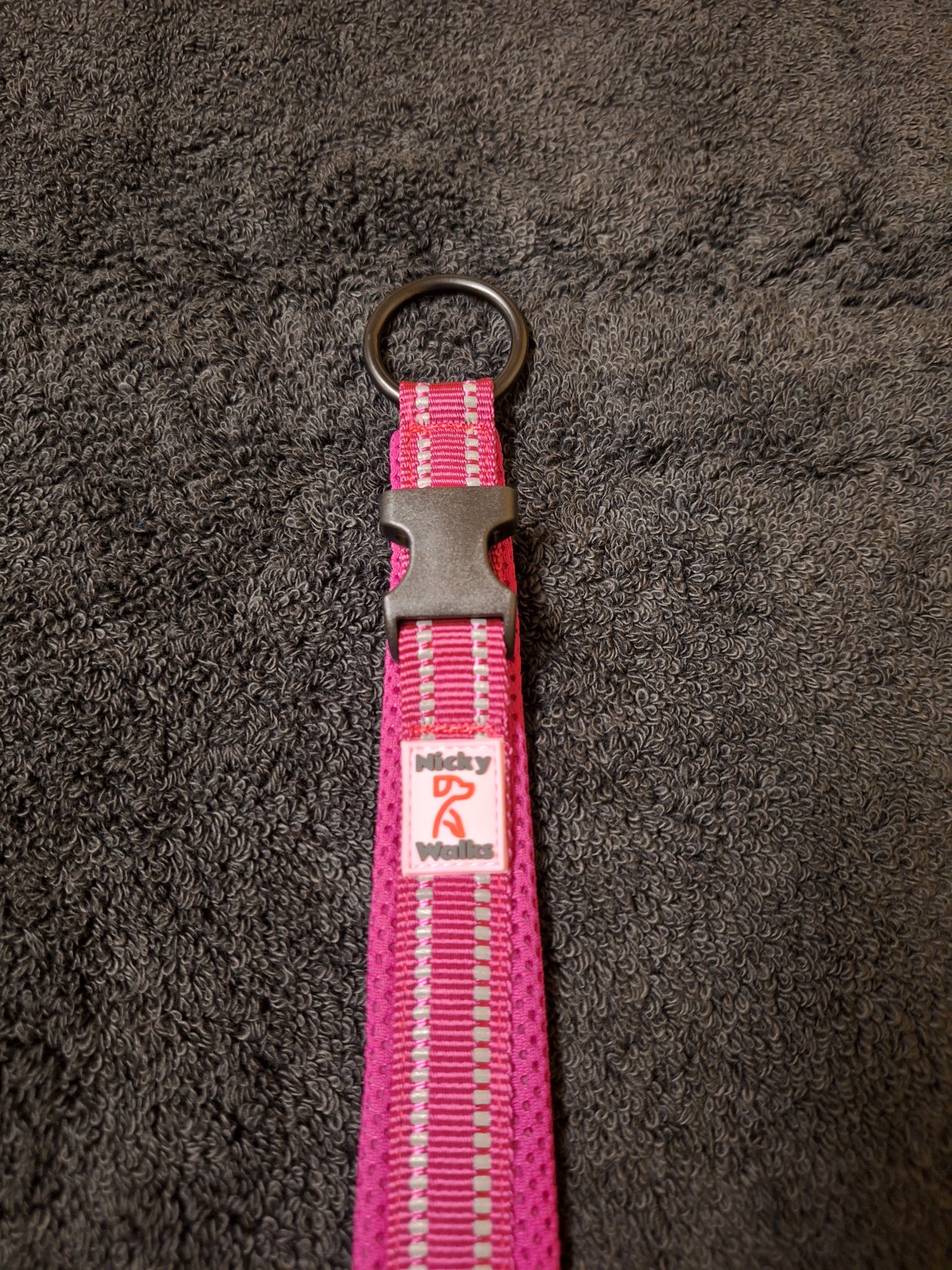 Nicky Walks Collars L Magenta