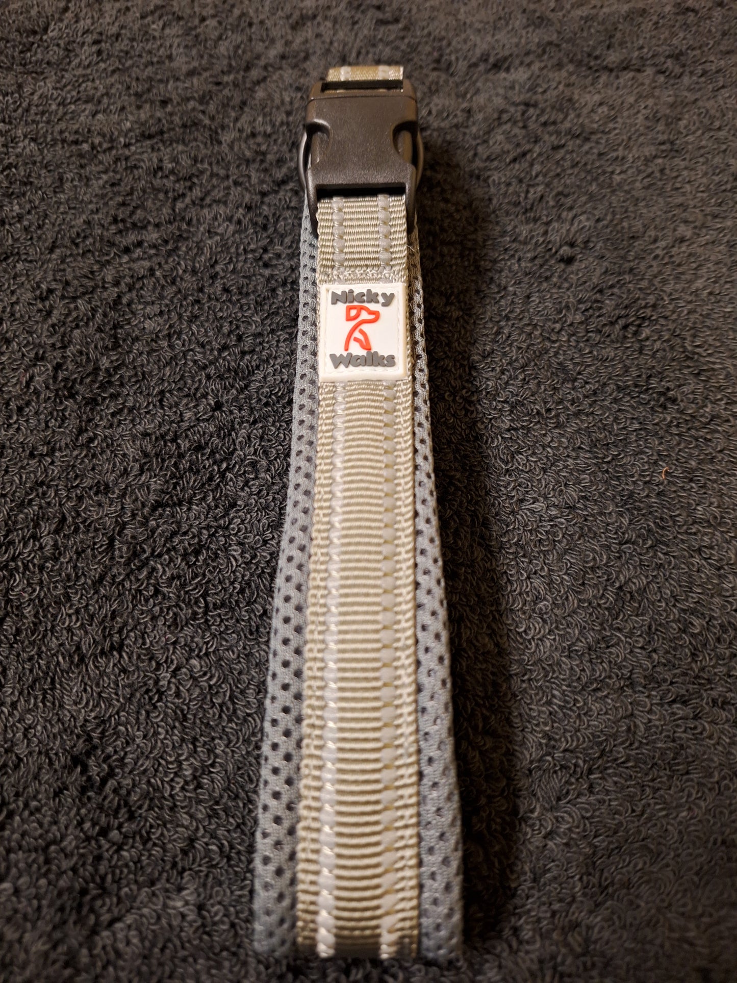 Nicky Walks Collars L Gray